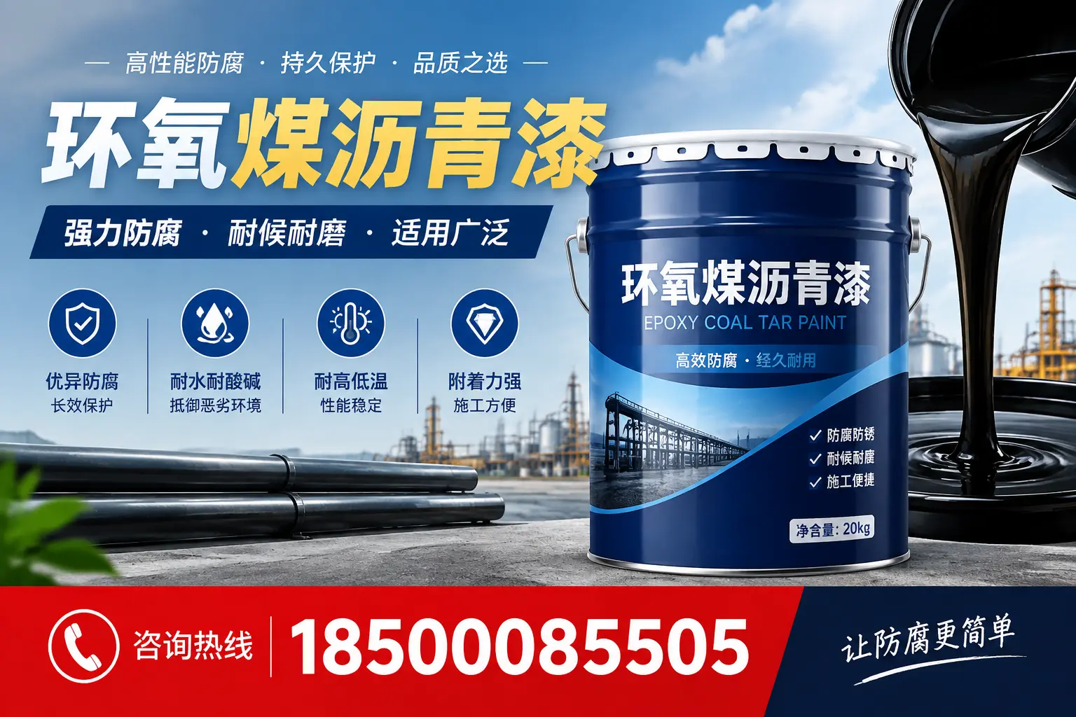 环氧煤沥青漆在不同气候条件下的表现分析，百色适用性